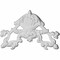 Ekena Millwork 8 1/8"W x 8 1/8"H x 3/4"P Genevieve Onlay ONL08X08X01GE - alternate 1